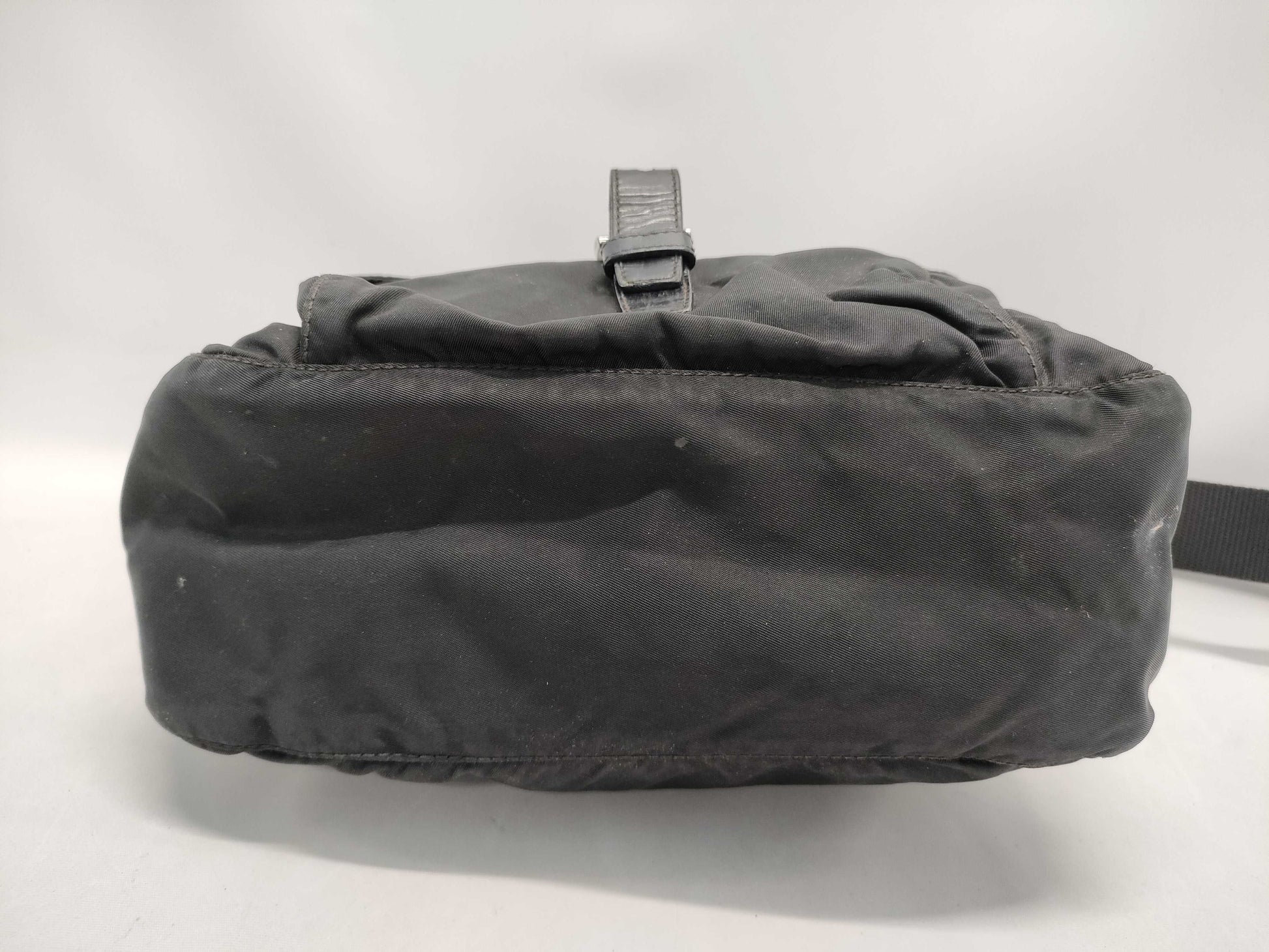 PRADA nylon shoulder bag, black