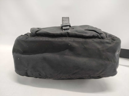 PRADA nylon shoulder bag, black