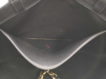 CHANEL 3723063 Lambskin Large Coco Mark Chain Shoulder Tote Bag