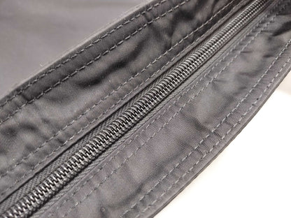 PRADA Nylon Triangle Logo Plate Shoulder Bag