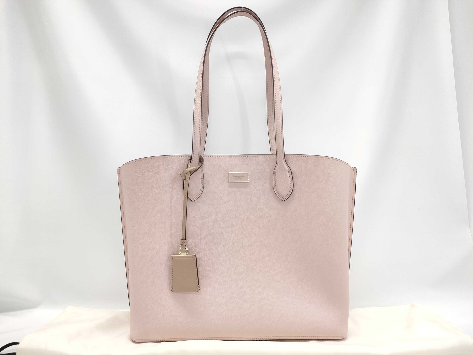 Kate Spade Tote Bag with Logo Plate Handbag