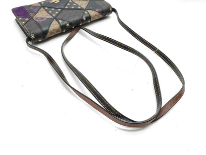 COACH Signature Shoulder Wallet Leather Shoulder Bag