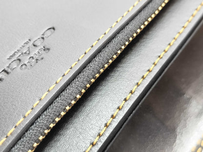 COACH Signature Shoulder Wallet Leather Shoulder Bag
