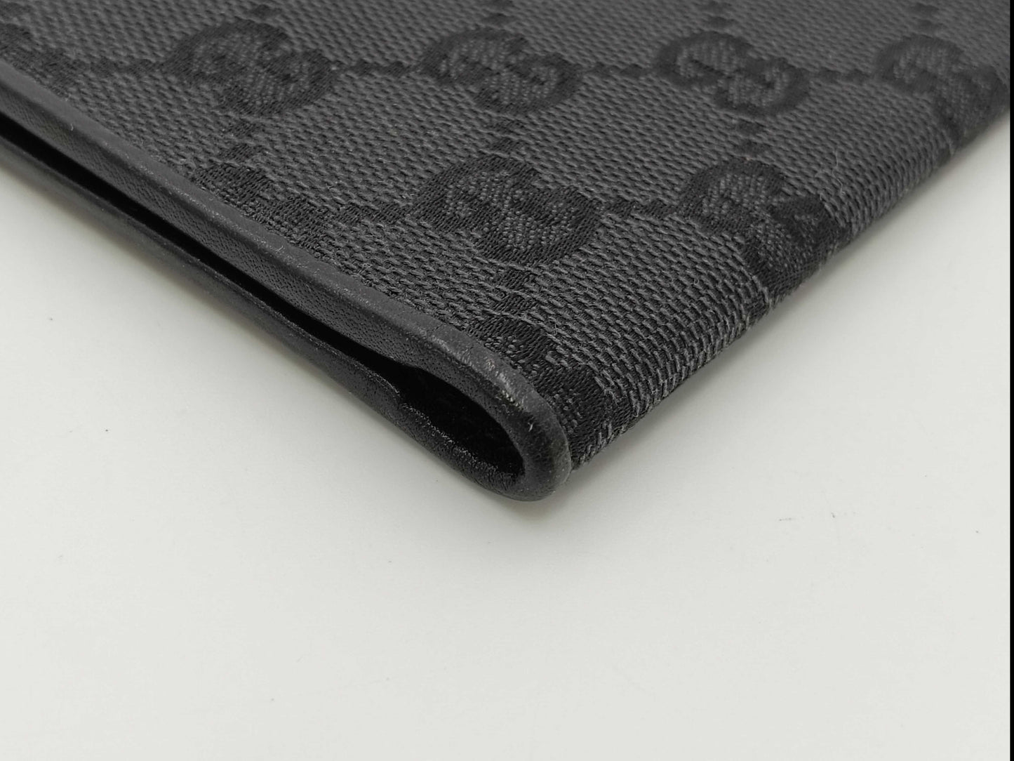 GUCCI Black Card Case, Card Case, Pass Case, Business Card Case