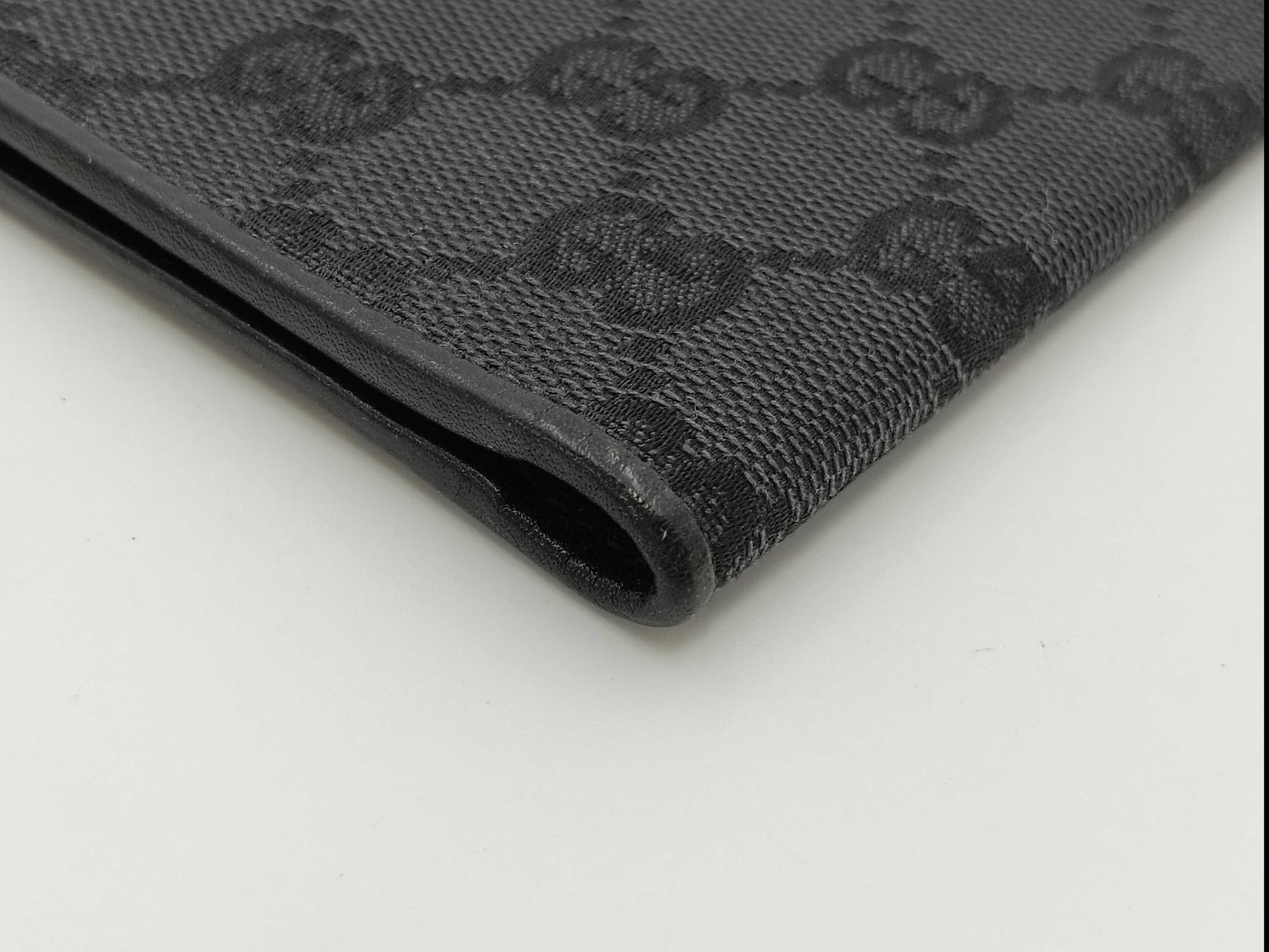 GUCCI Black Card Case, Card Case, Pass Case, Business Card Case