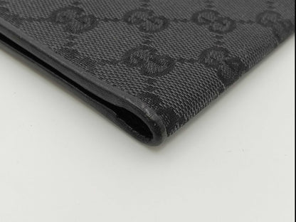 GUCCI Black Card Case, Card Case, Pass Case, Business Card Case