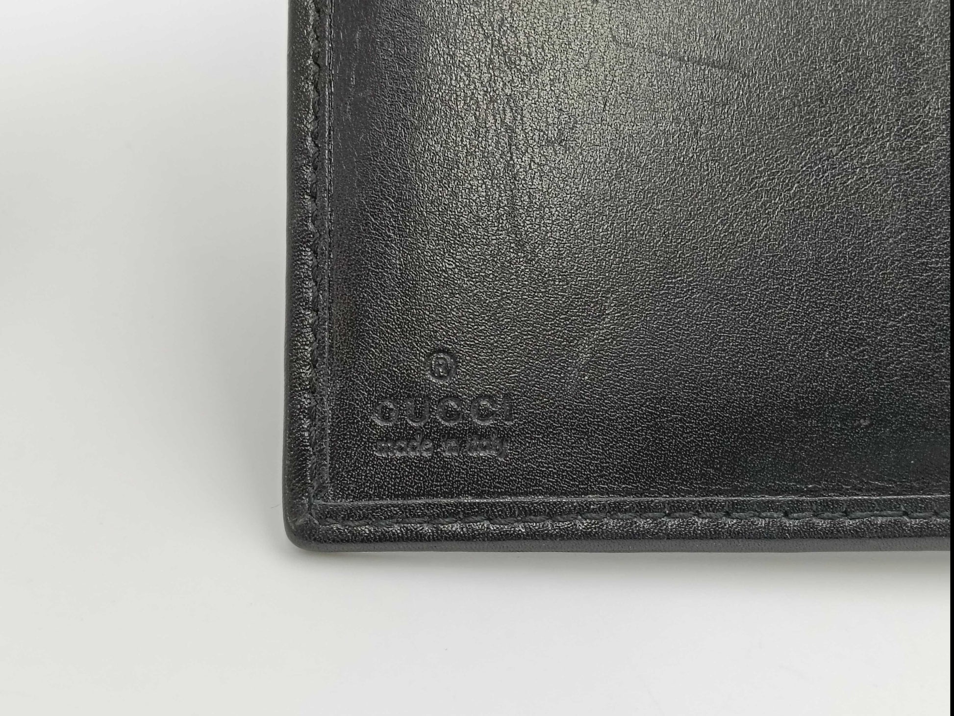 GUCCI Black Card Case, Card Case, Pass Case, Business Card Case