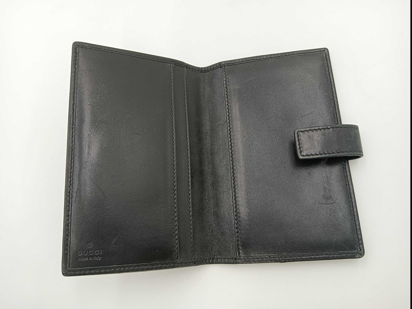 GUCCI Black Card Case, Card Case, Pass Case, Business Card Case