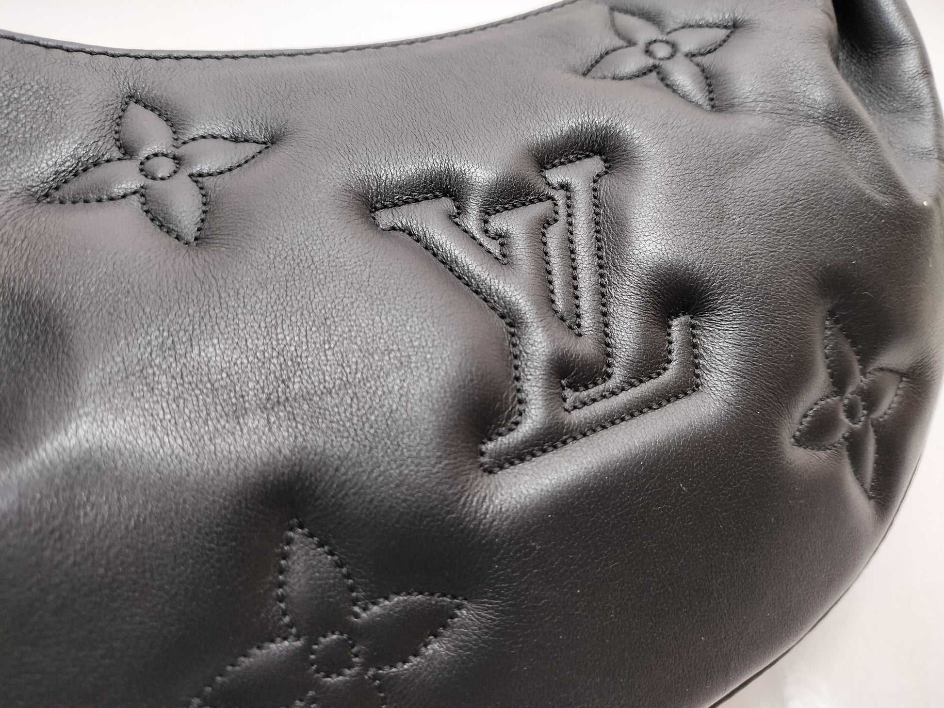 LOUIS VUITTON Bubblegram Calfskin Over the Moon RFID Verified Shoulder Bag