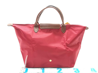 LONG CHAMP Pliage M Red Tote Bag