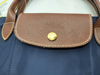 LONG CHAMP Pliage S Navy Tote Bag