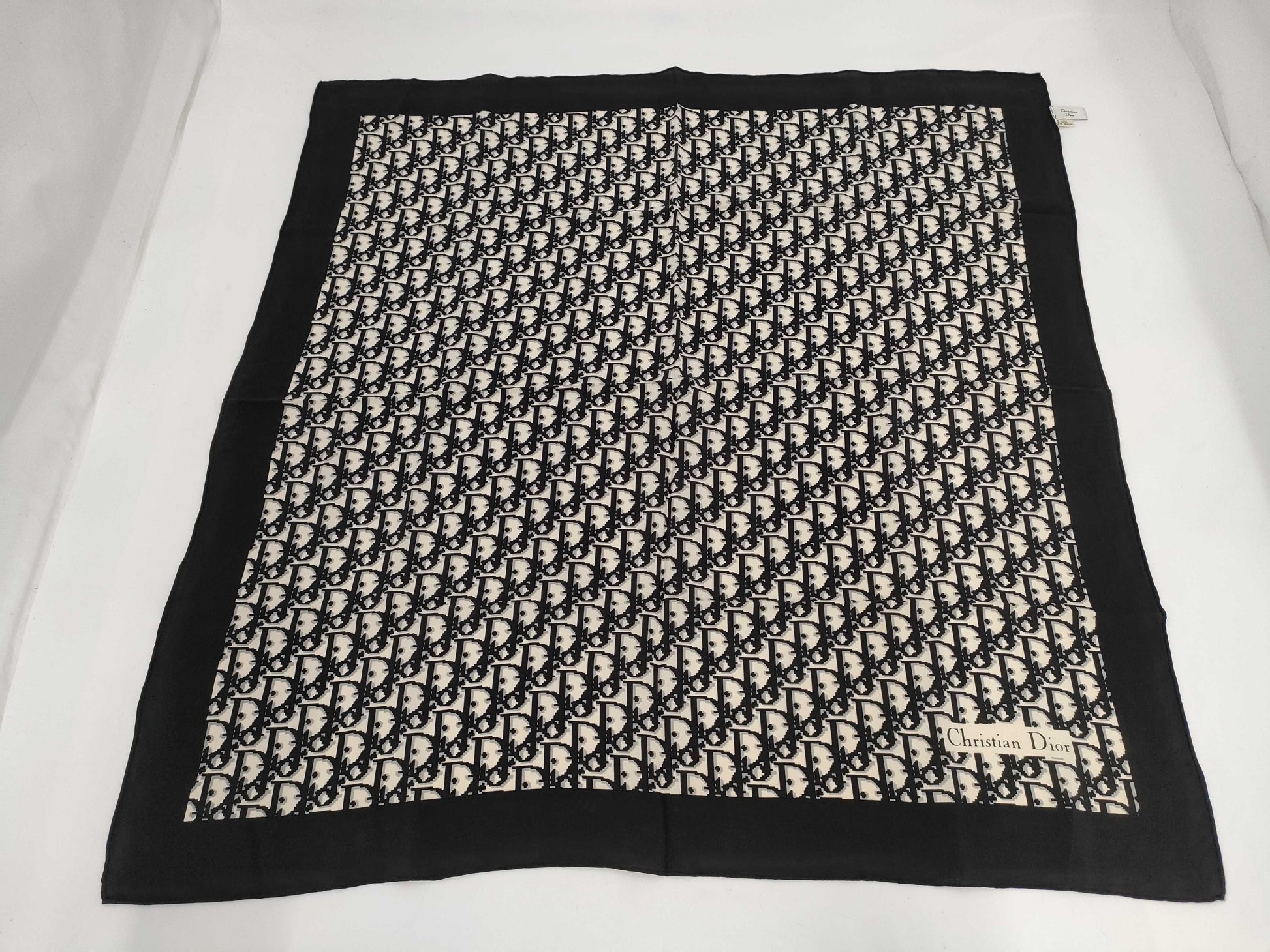 Dior Trotter Scarf Black Scarf