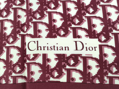 Dior Trotter Scarf Bordeaux Scarf