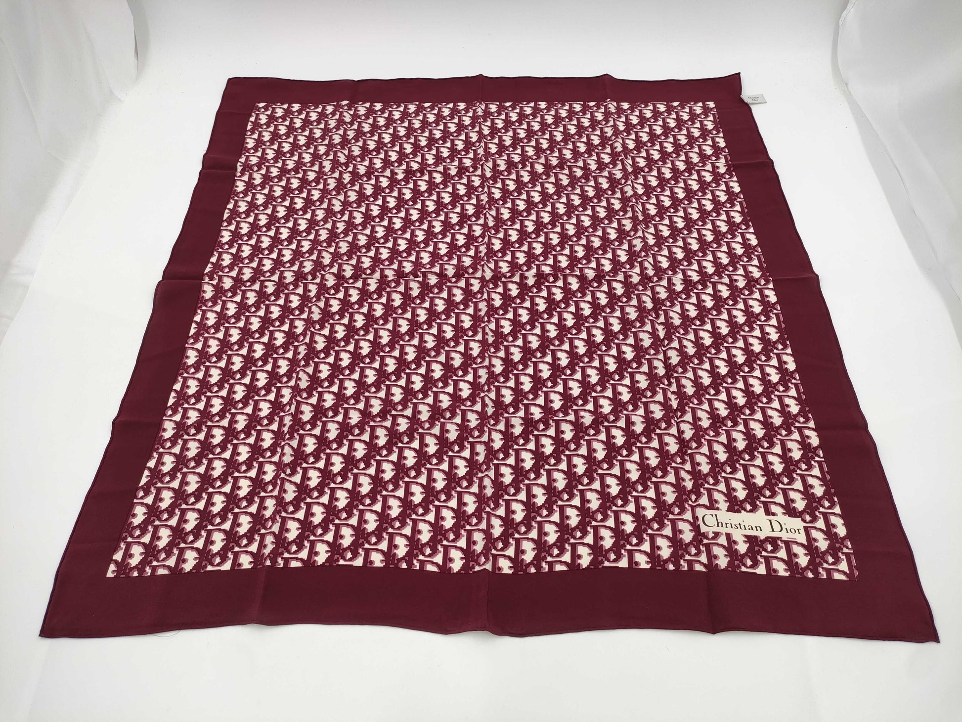 Dior Trotter Scarf Bordeaux Scarf