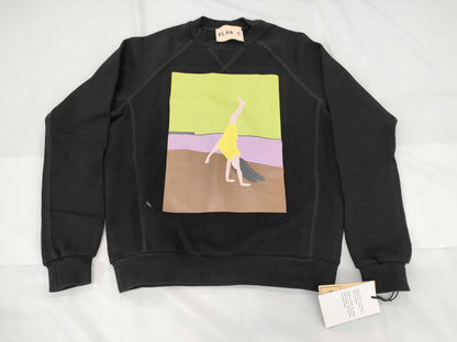 PLAN C Printed Sweatshirt Tops