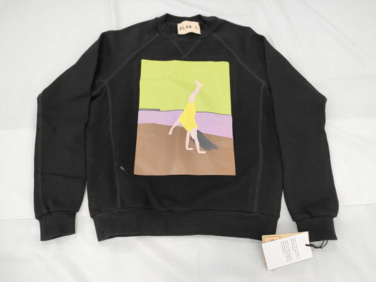 PLAN C Printed Sweatshirt Tops