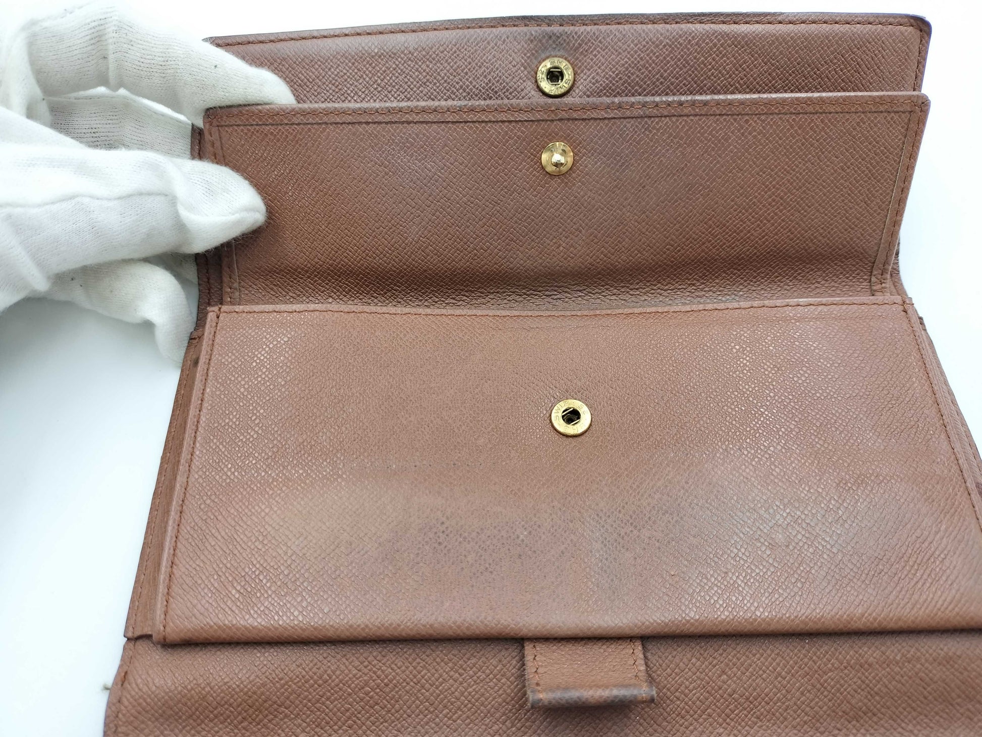LOUIS VUITTON Monogram Portefeuille Sarah Wallet