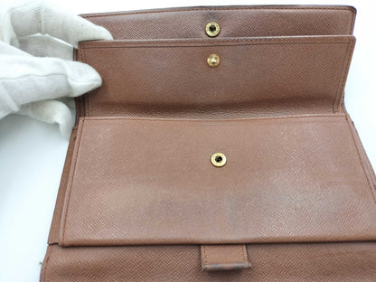 LOUIS VUITTON Monogram Portefeuille Sarah Wallet
