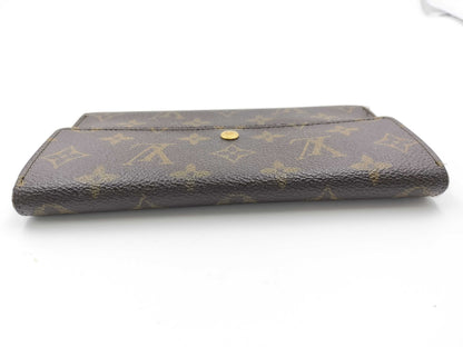 LOUIS VUITTON Monogram Portefeuille Sarah Wallet