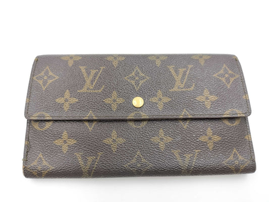 LOUIS VUITTON Monogram Portefeuille Sarah Wallet
