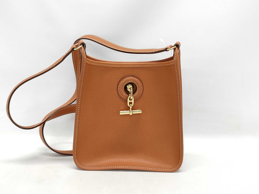 HERMES □I engraved Vespa PM gold shoulder bag