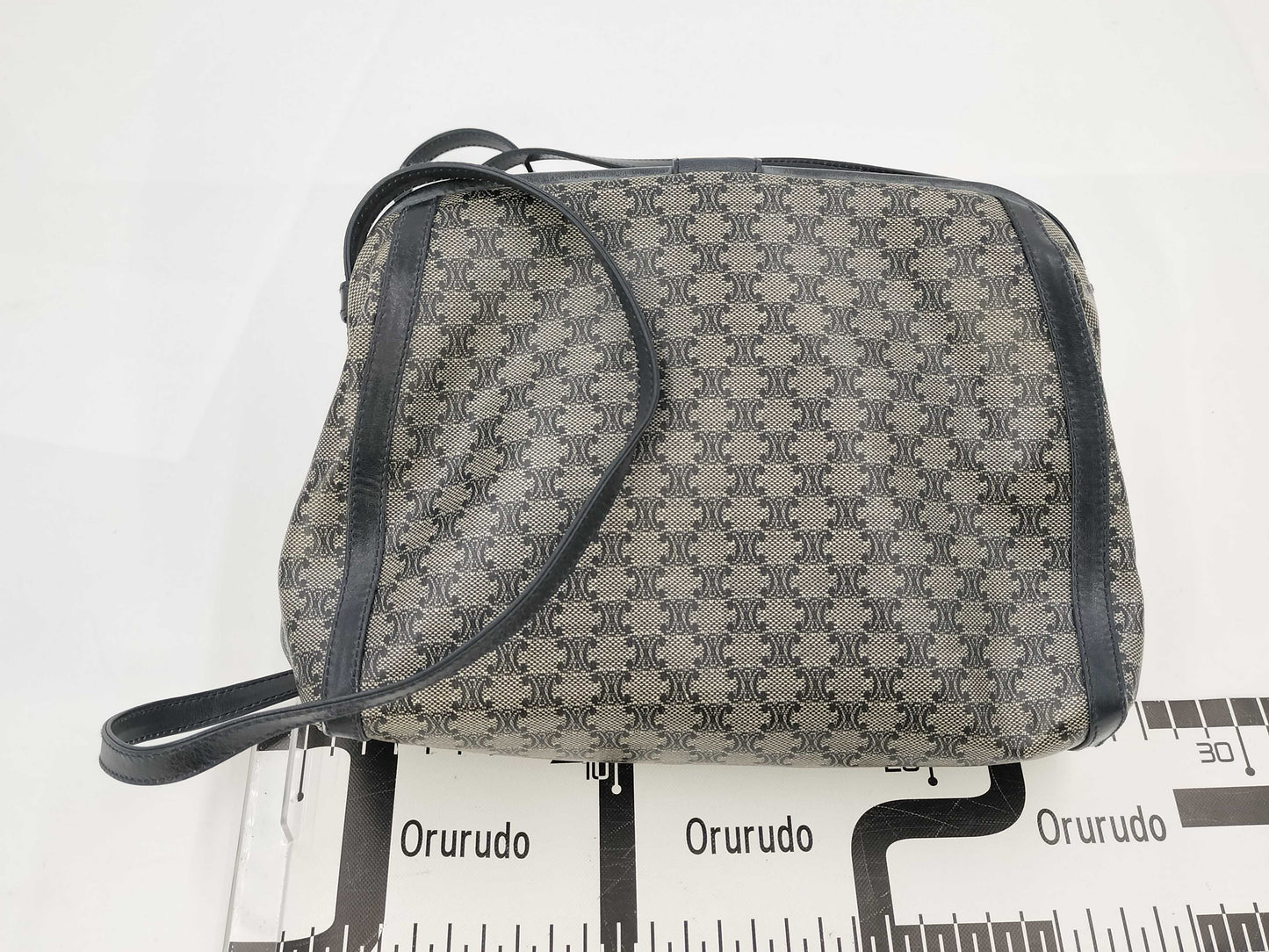 CELINE PVC Vintage Shoulder Bag