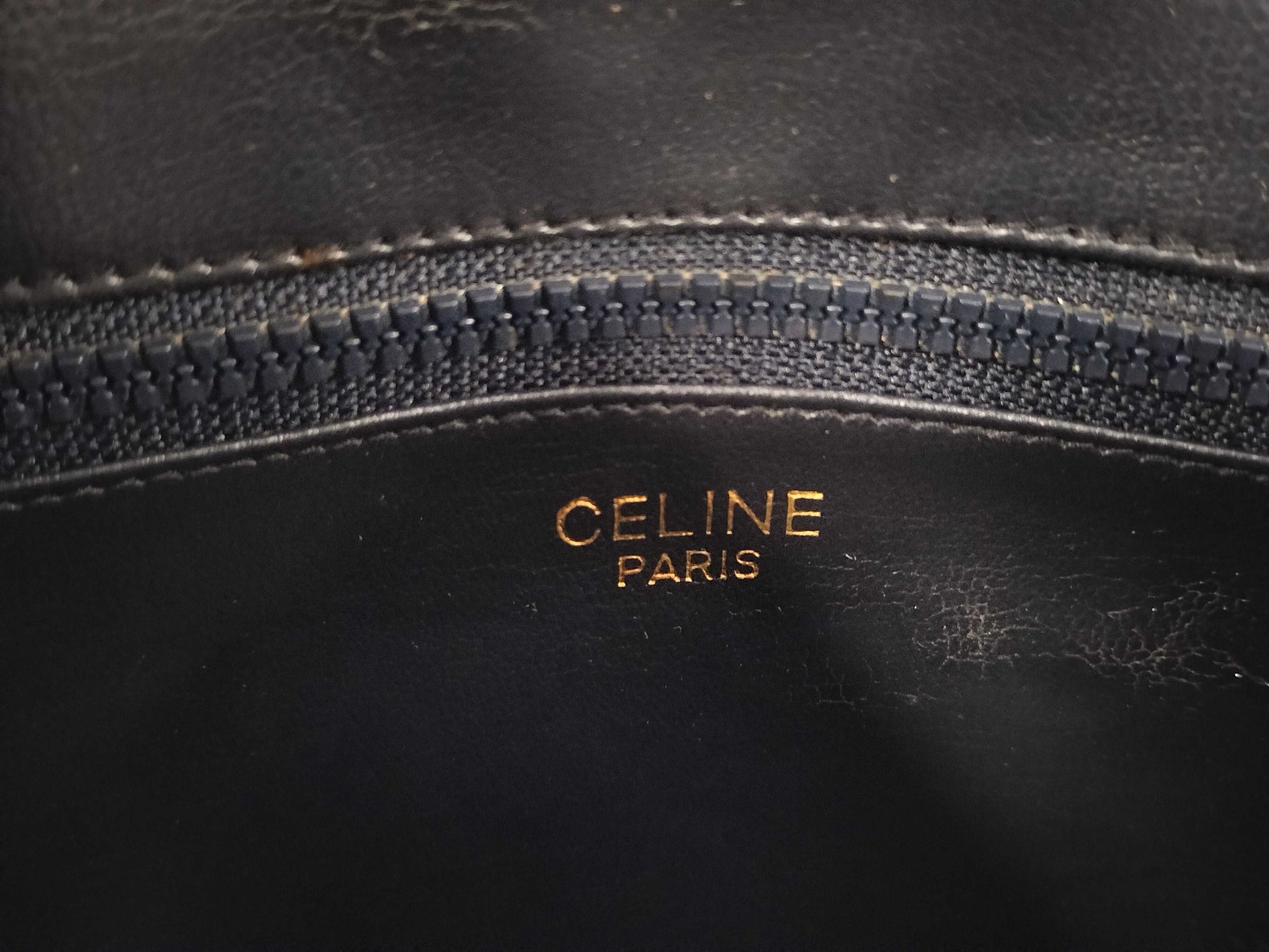 CELINE PVC Vintage Shoulder Bag