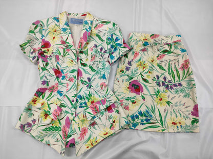 Thierry Mugler Floral Set Other Apparel