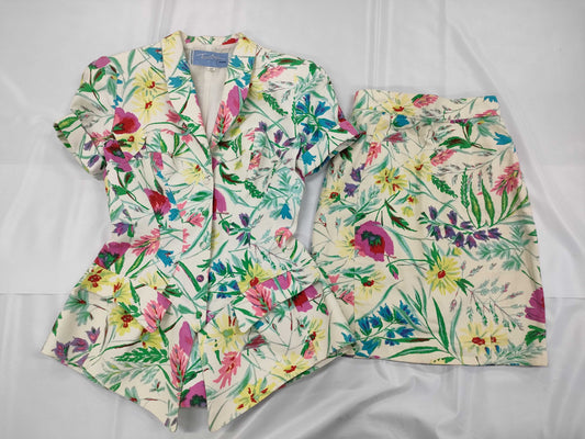 Thierry Mugler Floral Set Other Apparel