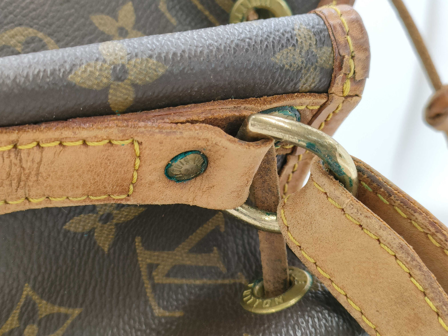 LOUIS VUITTON Monogram M42224 Noe Shoulder Bag