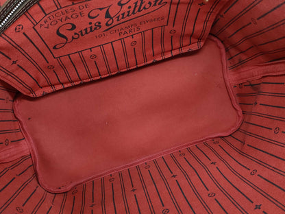 LOUIS VUITTON Damier N41358 Neverfull MM Tote Bag