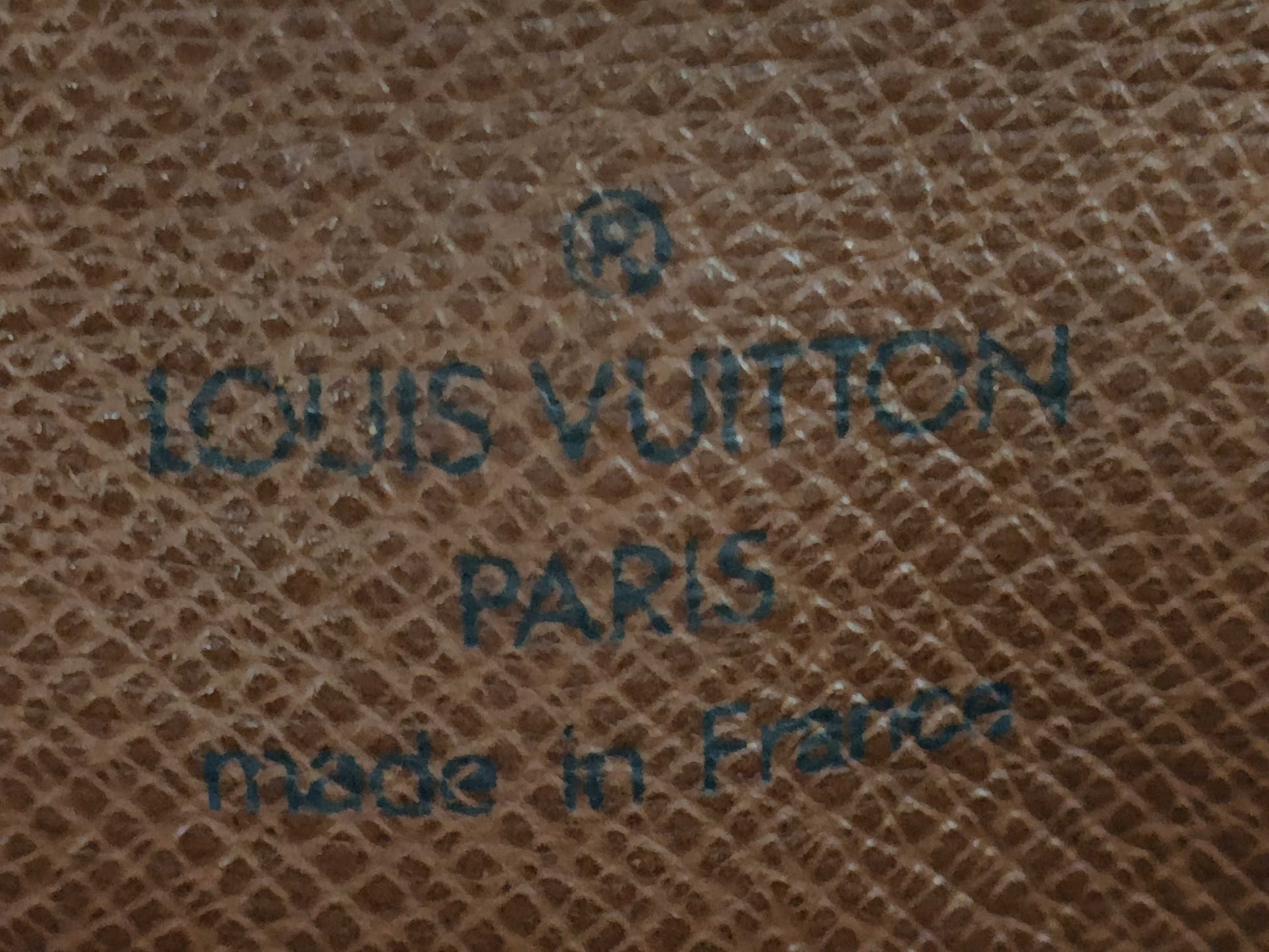 LOUIS VUITTON Monogram Old Papillon Handbag