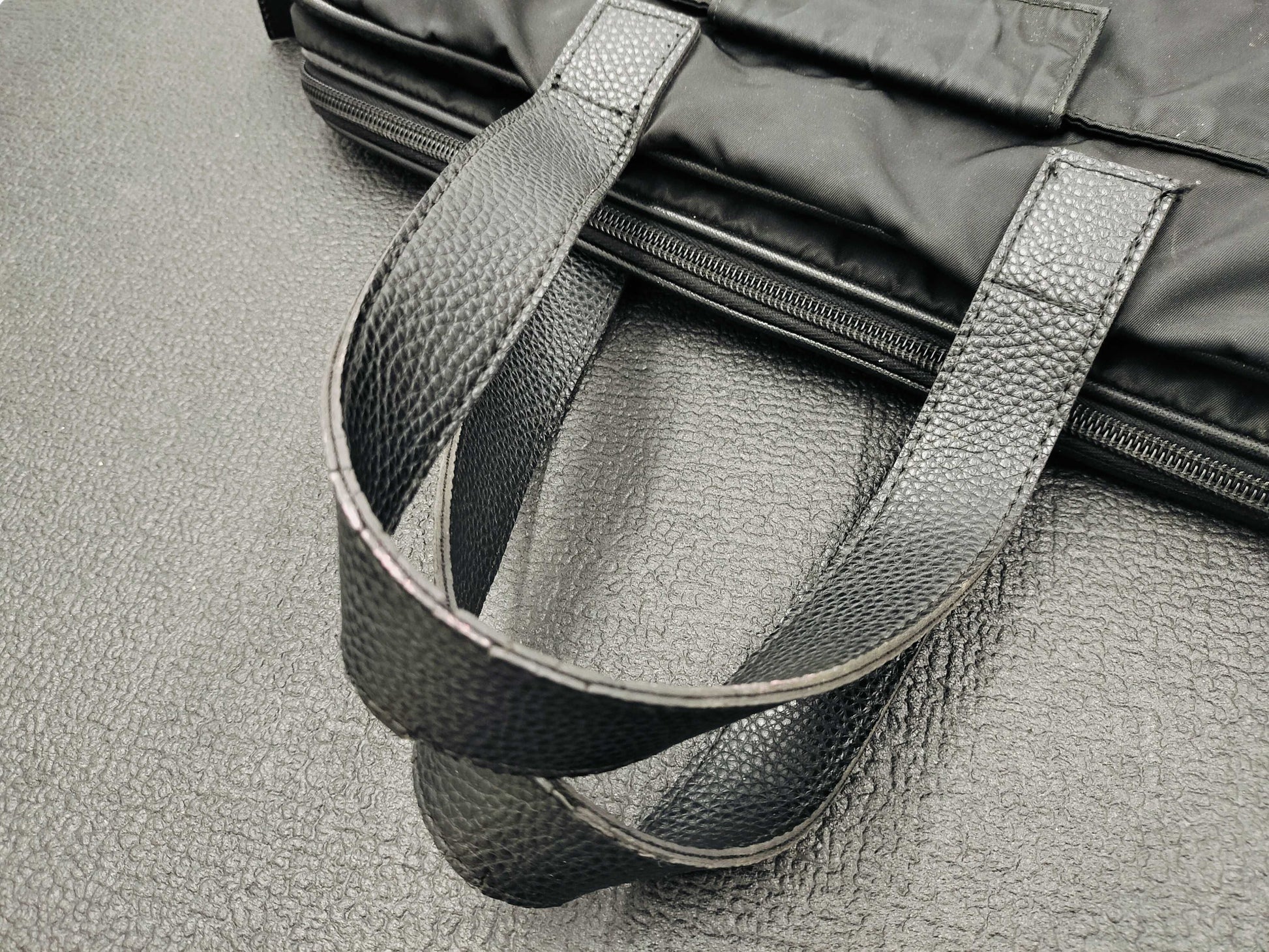 PRADA nylon briefcase Boston bag