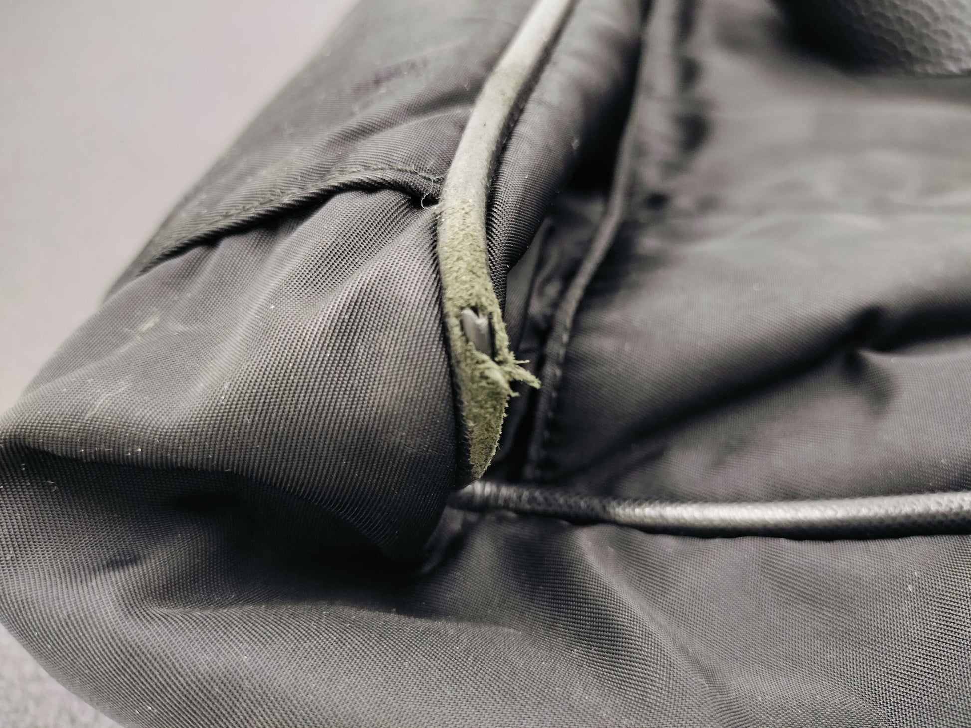 PRADA nylon briefcase Boston bag