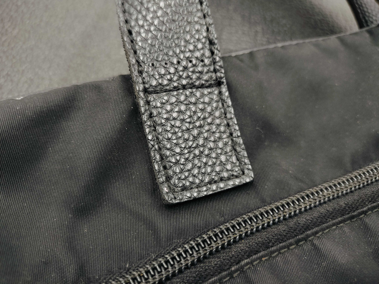 PRADA nylon briefcase Boston bag