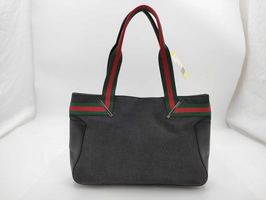 GUCCI Denim/Sherry Line/Tote/73983 Tote Bag