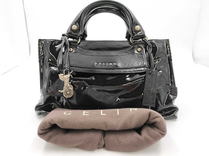 CELINE Enamel Boogie Bag Handbag