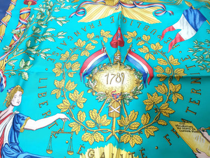 HERMES Carré 90 Scarf Commemorating the French Revolution