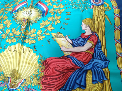 HERMES Carré 90 Scarf Commemorating the French Revolution