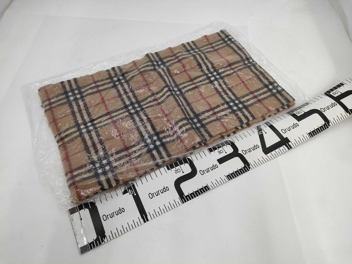BURBERRY Nova Check Wool Scarf