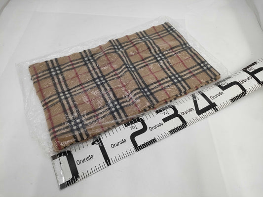 BURBERRY Nova Check Wool Scarf