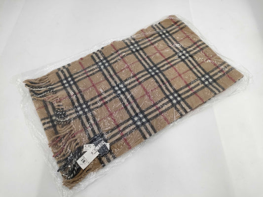 BURBERRY Nova Check Wool Scarf