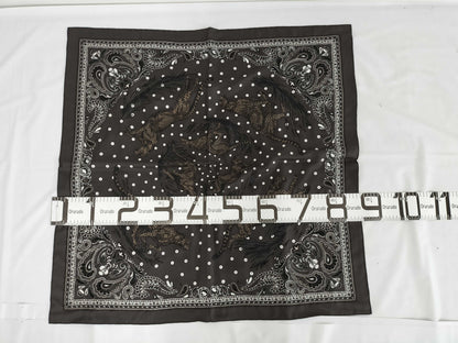 HERMES 2024 AW Brode Guepards Bandana scarf with beading, retail price 630,000 yen