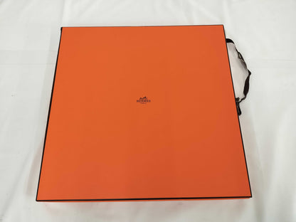 HERMES 2024 AW Brode Guepards Bandana scarf with beading, retail price 630,000 yen