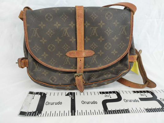 LOUIS VUITTON Monogram Saumur Shoulder Bag