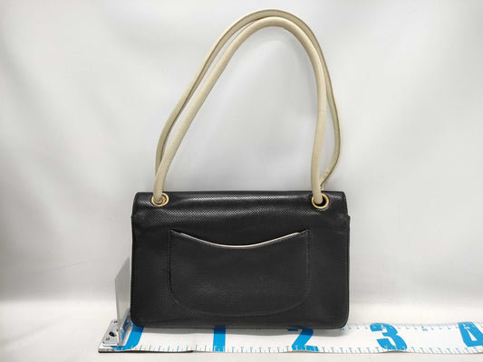 CHANEL Perforated Coco Turnlock One-Shoulder Shoulder Bag
