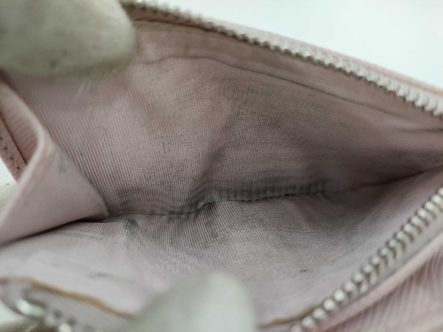 PRADA Saffiano Compact Wallet, Bi-fold Wallet, Pink