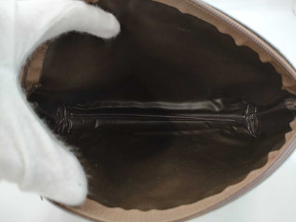 BURBERRY Check Pouch with Tag