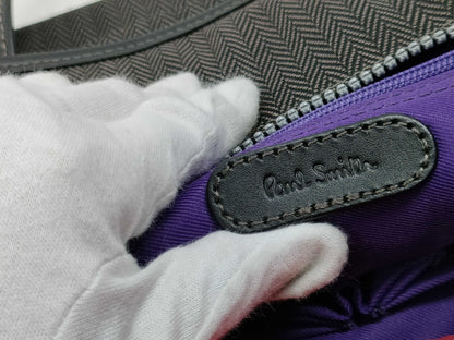 Paul Smith Leather Canvas Tote Bag Tote Bag