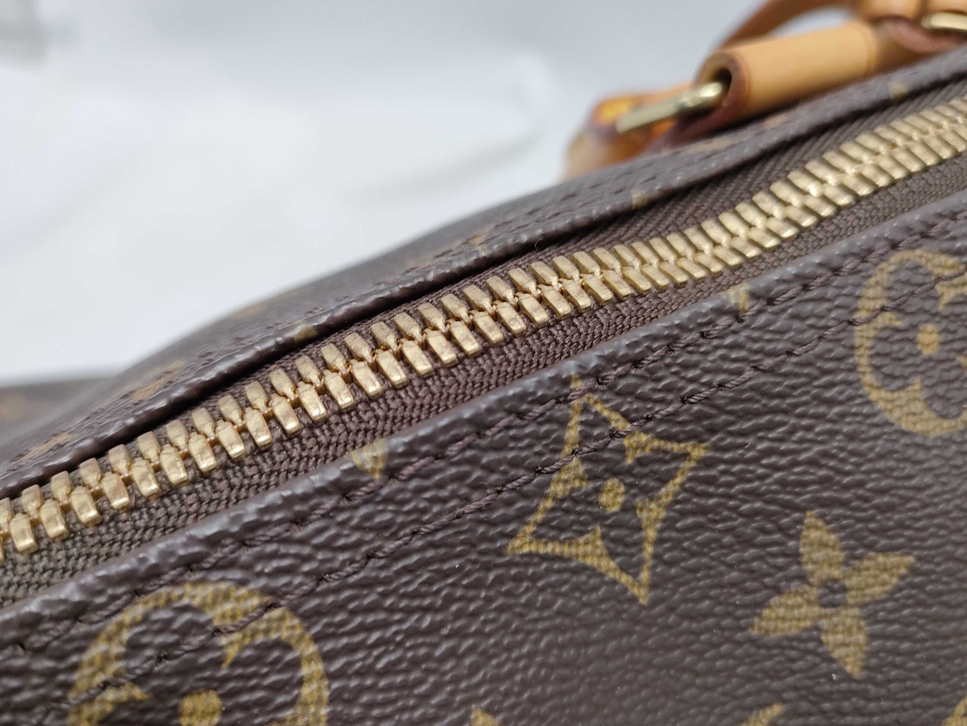 LOUIS VUITTON Monogram M41418 Keepall Bandouliere 45 Boston Bag